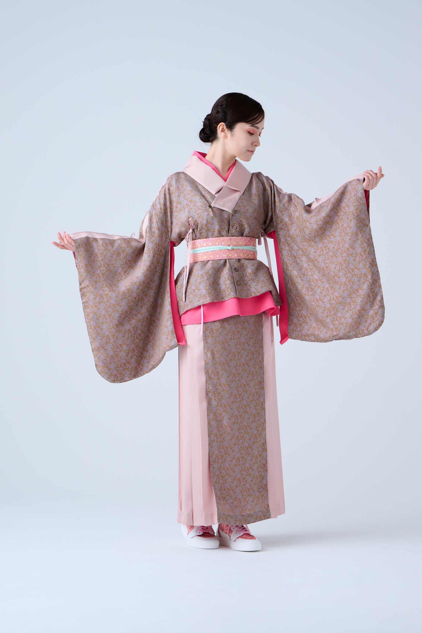 Cupra small flower jacquard short jacket