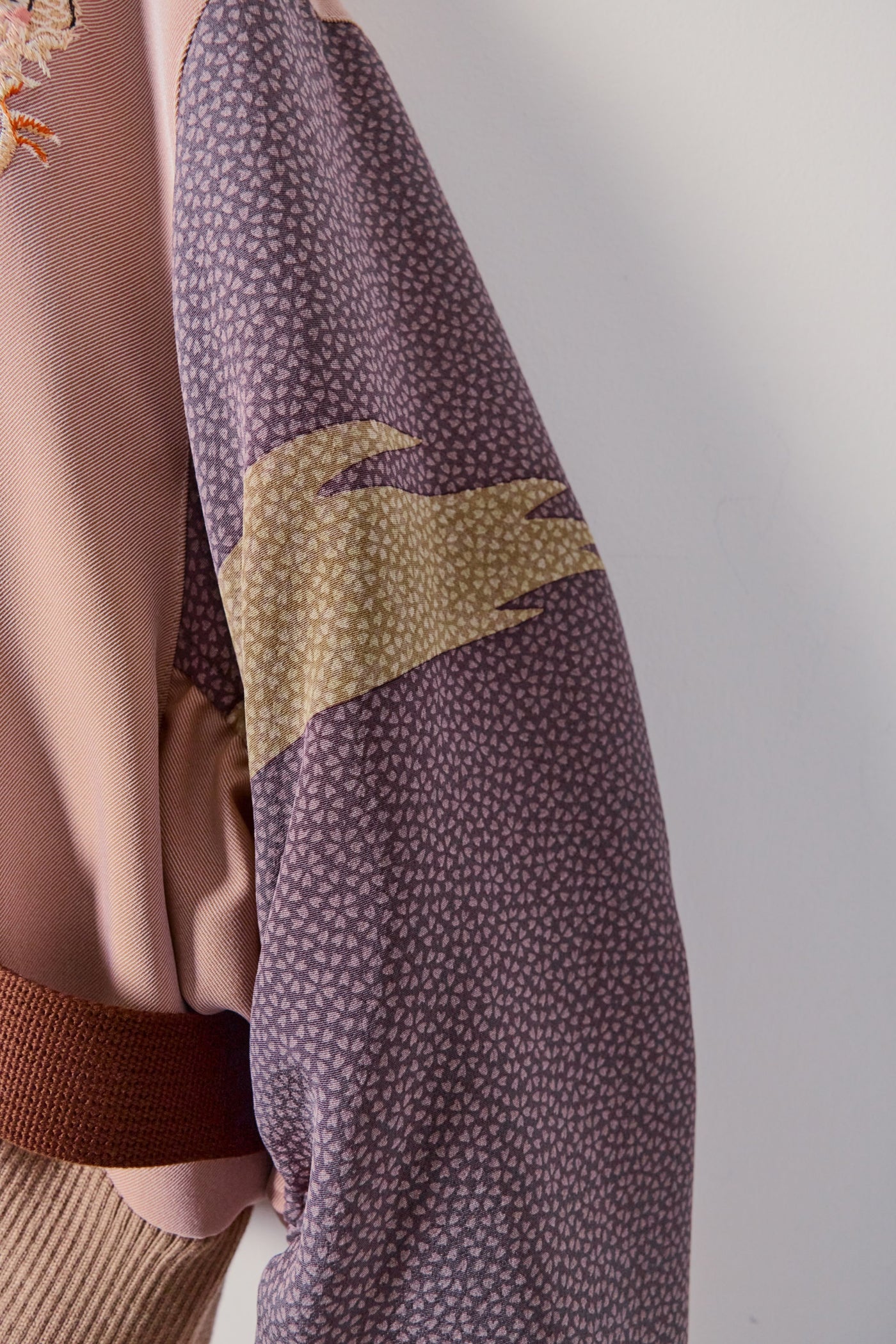 MA1 style blouson with dragon embroidery