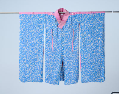 Small Leaf Jacquard Long Jacket