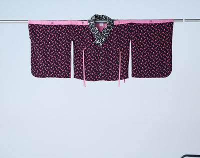 Petal jacquard short jacket